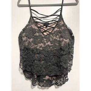 Express Floral Lace Tank Top!